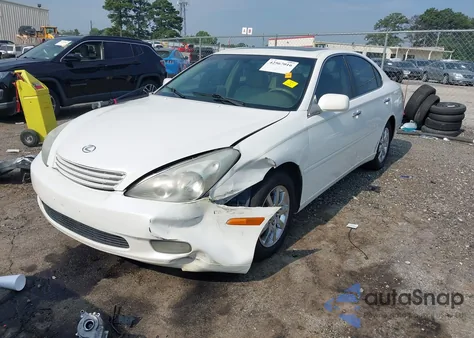 2003 Lexus Es 300 from USA, damaged, VIN JTHBF30G330141363